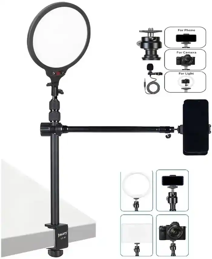 JMARY MT-21 Adjustable Arm Extension Tripod